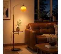 Wylolik Lampadaire arqué de Style Moderne du Milieu du siècle avec Plateau