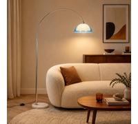 Wylolik Lampadaire arqué en Acrylique de Moderne du Milieu, 3 Couleurs