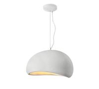 Wylolik Wabi-sabi Suspension Lustre polyéthylène blanc Éclairage suspension japonais moderne Éclairage intérieur élégant 59 pouces Décoration d'intérieur réglable pour salle manger Cuisine Îlot Balcon
