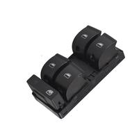 WYLWSHA Interrupteur De Vitre Automobile pour A4 pour B6 pour B7 2003 2004 2005 2006 2007 2008 Interrupteur Vitre Électrique Principal Voiture Compatible 8E0959851B 4F0959855A(Master Switch)