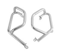 WYLWSHA Stunt Cage Protecteur pour BMW pour F750GS pour F850GS 2018 2019 2020 2021 2022 Protection Moteur Barre Protection Autoroute Cadre Inférieur Moto Pare-Chocs Moteur Réservoir Garde(Silver)