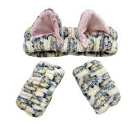 WYLZLKX Bandeau en peluche populaire pour femme - Utilisation quotidienne - Lavage du visage et maquillage - Bandeau en peluche