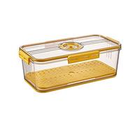 WYLZLKX Boîte de rangement alimentaire avec couvercle et plateau de vidange, fonction de synchronisation, économiseur de produits pour réfrigérateur, plateau de vidange pour réfrigérateur