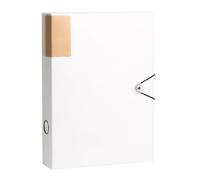 WYLZLKX Boîte de Rangement de fichiers au Format Lettre, étui d'archives en Plastique avec Couvercle, boîte de classement de Documents