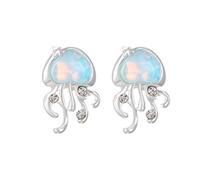 WYLZLKX Boucles d'oreilles à clip tendance pour femme sans piercing coquillages étoiles de mer bijoux avec designs réglables, Mixed, Métal, Alliage.