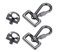 WYLZLKX Crochet de connexion en métal pour appareil photo reflex numérique DSLR SLR Sangle de cou Sac de ceinture pour étui Accessoires Crochets de connexion 6,35 mm