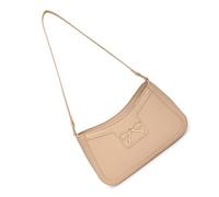 WYLZLKX Élégant sac à bandoulière en cuir PU avec nœud papillon tendance pour femmes et filles, voyage, shopping, travail, sac à main à bandoulière, kaki, 24x6x14cm /9.44x2.36x5.51in