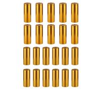 WYLZLKX Embouts de câble de frein pour vélo - Doré - Environ 15 mm
