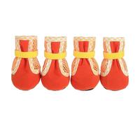 WYLZLKX Ensemble de chaussures antidérapantes pour chiens de grande taille, chaussures de marche en plein air, chaussettes de protection pour petits chiens