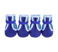 WYLZLKX Ensemble de chaussures antidérapantes pour chiens de grande taille, chaussures de marche en plein air, chaussettes de protection pour petits chiens