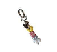 WYLZLKX Étui de téléphone en résine couleur Cy à la mode avec pendentif multifonctionnel Trendsetters étudiants tenue décontractée, 8cm/3.15inch, Résine