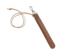 WYLZLKX Étui en cuir pour stylo, étui pour stylo, pochette de protection en cuir PU, étui de protection pour stylo plume, marron, approx.20.2x2.8cm/7.95x1.10in