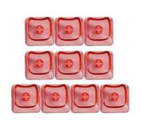 WYLZLKX Lot de 10 capuchons de touches translucides pour clavier mécanique avec tige MX X pour rétro-éclairage personnalisable