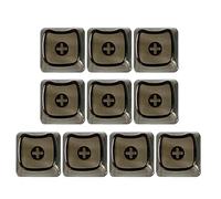 WYLZLKX Lot de 10 capuchons de touches translucides pour clavier mécanique avec tige MX X pour rétro-éclairage personnalisable