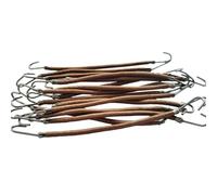 WYLZLKX Lot de 10 élastiques à cheveux élastiques pour queue de cheval - Accessoire de cheveux confortable