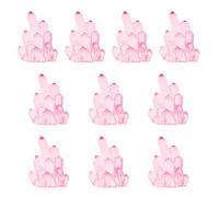 WYLZLKX Lot de 10 mini maisons de poupées artificielles luminescentes pour aquariums