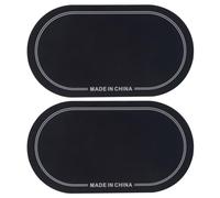 WYLZLKX Lot de 2 patchs de protection autocollants de rechange pour pédale de batterie pour basses et durm
