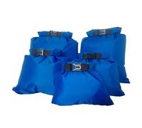 WYLZLKX Lot de 5 sacs étanches à boucle pour camping, kayak, randonnée, bleu, environ 30 x 24 cm