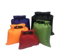 WYLZLKX Lot de 5 sacs étanches à boucle pour camping, kayak, randonnée. Couleurs mélangées. Environ 30 x 24 cm