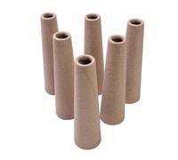 WYLZLKX Lot de 6 bobines de laine à tricoter - Enrouleur de fil de papier - Tube en carton