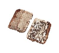 WYLZLKX Manchettes Élégantes et Élastiques avec Sequins Brillants pour Costumes - Manchettes pour Femmes avec Sequins Époustouflants