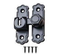 WYLZLKX Mécanisme anti-vol à 90/180 degrés réglable en métal robuste facile à utiliser pour portes de grange, armoires, pas de loquet de porte vol