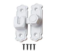 WYLZLKX Mécanisme anti-vol à 90/180 degrés réglable en métal robuste facile à utiliser pour portes de grange, armoires, pas de loquet de porte vol