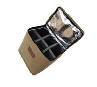 WYLZLKX Petit sac de rangement cylindrique rechargeable pour réservoirs multifonctionnels, sac de transport, pochette de rangement durable, kaki, L, Kaki L