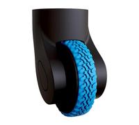 WYLZLKX Protégez vos roues de bagages avec des housses en silicone pour prolonger leur durée de vie. Léger et facile à utiliser. Bleu ciel