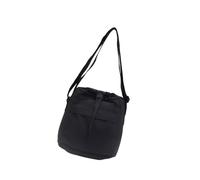 WYLZLKX Sac à bandoulière tendance en nylon avec bandoulière réglable pour les trajets quotidiens et les voyages, Noir , 23x12x25cm /9.05x4.72x9.84in