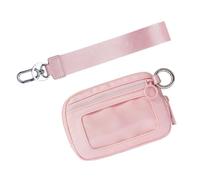 WYLZLKX Sac banane court résistant à l'eau Sac de poitrine Porte-cartes Sac ceinture de course à pied Support de téléphone Sac banane, fuchsia, about 14x2x9.5cm/5.51x0.79x3.74''