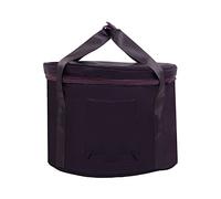 WYLZLKX Sac de transport rembourré en cristal pour voyage, méditation, facile à transporter, Noir , 30,48 cm, 30,5 cm