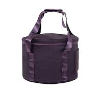 WYLZLKX Sac de transport rembourré en cristal pour voyage, méditation, facile à transporter, Noir , 35,56 cm, 35,6 cm