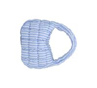 WYLZLKX Sac matelassé en nylon léger avec poignée sur le dessus, élégant et tendance pour femmes et filles, bleu, 20x9x13cm /7.87x3.54x5.11in