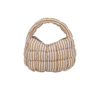 WYLZLKX Sac matelassé en nylon léger avec poignée sur le dessus, élégant et tendance pour femmes et filles, kaki, 20x9x13cm /7.87x3.54x5.11in