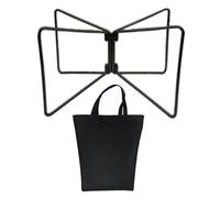 WYLZLKX Support pliable en métal pour camping, glacières, boîte de rangement, facile à transporter