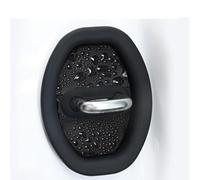 WYMKL 4 Pièces Protection Noire pour Serrure de Porte pour Audi A1 3-türer Typ 8X AB Bj. 2010-07/2018, Protection pour Serrures de Porte, afin D'Éviter Endommagée ou Rouillée Protecteur de Serrure