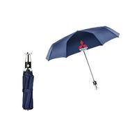 WYMKL Parapluie Pliant Automatique pour Mitsubishi Mirage 2012 2013 2014 2015 2016, Mini Parapluie de Poche Pliable Télescopique Umbrella Ouverture Umbrella Compact et Solide,Blue