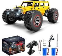 WYMYY 1:10 Voiture télécommandée 4WD Offroad Hobby RC Truck All Terrain RC Cars avec châssis en Alliage, 50 km/h Fast Short Course RC Cars pour Adultes Enfants garçons Filles