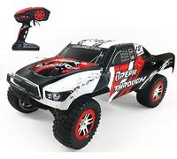 WYMYY Voiture télécommandée pour garçons, Voitures RC Rapides à l'échelle 1:10 Tout Terrain, Camion RC à chenilles à Haute Vitesse 30 km/h, véhicule Tout-Terrain 4x4, Camion Monstre de r