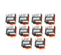 WYNAnGAI Cartouche d'encre Compatible Compatible avec imprimante à Jet d'encre Couleur 376 T376 T3760, Compatible avec imprimante PictureMate PM-525 PM525(10PCS T376)