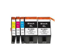 WYNAnGAI Cartouches d'encre compatibles 5PK 903XL pour imprimantes 903XL Pro 6950 6960 6970 6975
