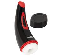 WYNE 03 - Masturbateur vibrant et aspirant rechargeable (noir)