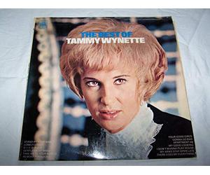 Wynette, Tammy - Wynette, Tammy Best Of Tammy Wynette LP CBS 63578 EX/EX 1975 Tracks: Stand By Your Man, Lonely Street, DIVORCE, Gentle On My Mind, Take Me To Your World, Almost Persuaded, Your Good Girl's Gonna Go Bad, Apartment H9, Hey Good Looking, I Don't Wanna Play House, My Arms Stay Open Late, There Goes My Everything