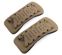 Wynex Coussinets de Bretelle pour Gilet Tactique Coussin d'Épaule pour Sac à Dos, Remplaçable Coussinet de Bandoulière, Epaulette de Sangle pour Sac à Dos Militaire, 2PCs