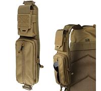 WYNEX Pochette de Fixation à Bandoulière Tactique avec Système Molle - Poche Supplémentaire pour Bretelle de Sac à Dos Militaire