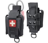 WYNEX Pochette de support pour garrot, ceinture tactique TQ IFAK, étui universel pour ciseaux de traumatisme, attache MOLLE EMT médicale pour ceinture de service, gilet, accessoires