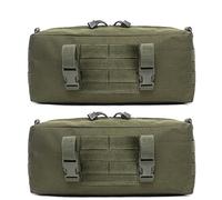 WYNEX Pochette Molle Tactique Pochette Supplémentaire de Sac à Dos Randonnée Poche Molle Latérale Verticale Pochette de Rangement Tactique Sac à Bandoulière Sacoche Militaire