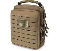 WYNEX Pochette Molle Tactique Trousse à Outils Utilitaire Poche Molle Supplémentaire Pour Sac à Dos Gilet Tactique Militaire Sacoche de Rangement Portable, Avec Panneau d’Insertion de Sangle Élastique