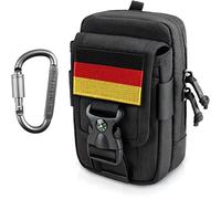 WYNEX Pochette Tactique Étui de Ceinture pour Téléphone Portable Pochette pour Smartphone Petite Sacoche de Ceinture Homme Sac Militaire de Téléphone Utilitaire Molle Poche pour Gilet Tactique